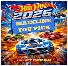 2026 HoT WHeeLS MaiNLiNe NeW You PiCK CoMBiNeD SHiPPiNG QTY DiSCouNT