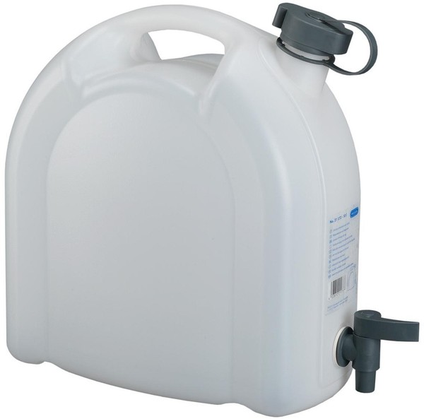 Pressol Wasserkanister 10 Liter Lebensmittelecht, Stapelbar, Mit Ablasshahn-image