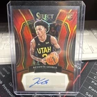 2023-24 Select Basketball Keyonte George Red Rookie Autograph #/99