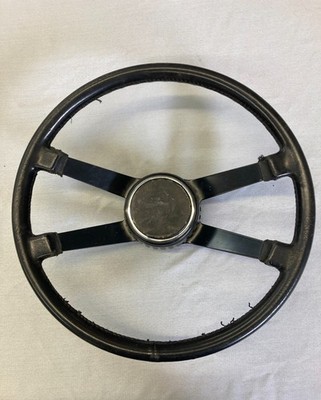Rare Original 1970 Porsche 914/6 VDM 380mm Leather Steering Wheel 914.347.806.10