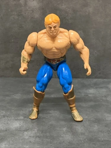 Thunder Punch HE-MAN New Adventures of He-Man 1990 Vintage MOTU 5.5” Figure READ