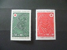TIMBRE FRANCE 1972 CROIX ROUGE N° 1735 / 1736 NEUF **