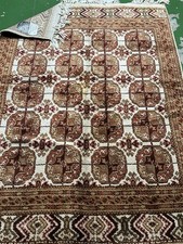 Tappeto orientale 204x145 Bukara afgano Geometrico lana