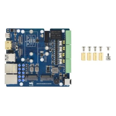 CM5 Gigabit/2.5G Dual Ethernet Multi-Function Expansion Board Supports RS485 Ind