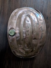 Bauchw&auml;rmer Rein Kupfer D.R.G.M  Antik  Kupfer