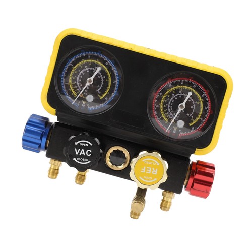 ⁺AC Set Manometri Collettore Auto Manometri Kit Attrezzi per R410a R22 E - Foto 15 di 20