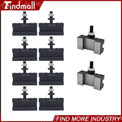 10 × AXA 2# 250-102 Quick Change Tool Post Boring Turning Holder For Lathe 6-12''