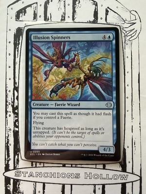 MTG Illusion Spinners - Lorwyn Eclipsed (ECL) U 0055 Near Mint