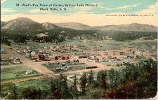 Black Hills South Dakota SD : PANORAMIC SCENE d/13 AV4287