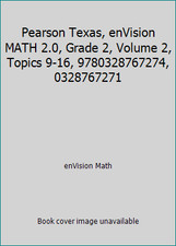 Pearson Texas, enVision MATH 2.0, Grade 2, Volume 2, Topics 9-16,...