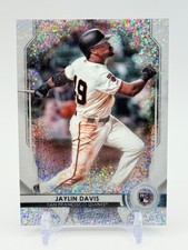 2020 Bowman Sterling JAYLIN DAVIS Rookie Speckle Refractor /99 Giants #BSR-52