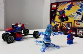 LEGO 76014 Marvel Spider-Man vs Electro Spider-Trike COMPLETE w/ Box & Manual. 