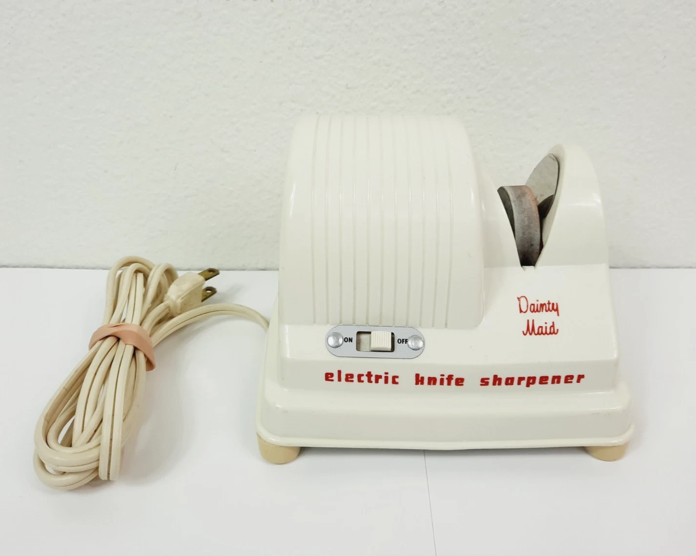 Vintage Dainty Maid DM700 Electric Knife Sharpener, Tested Working
Opens in a new window or tab