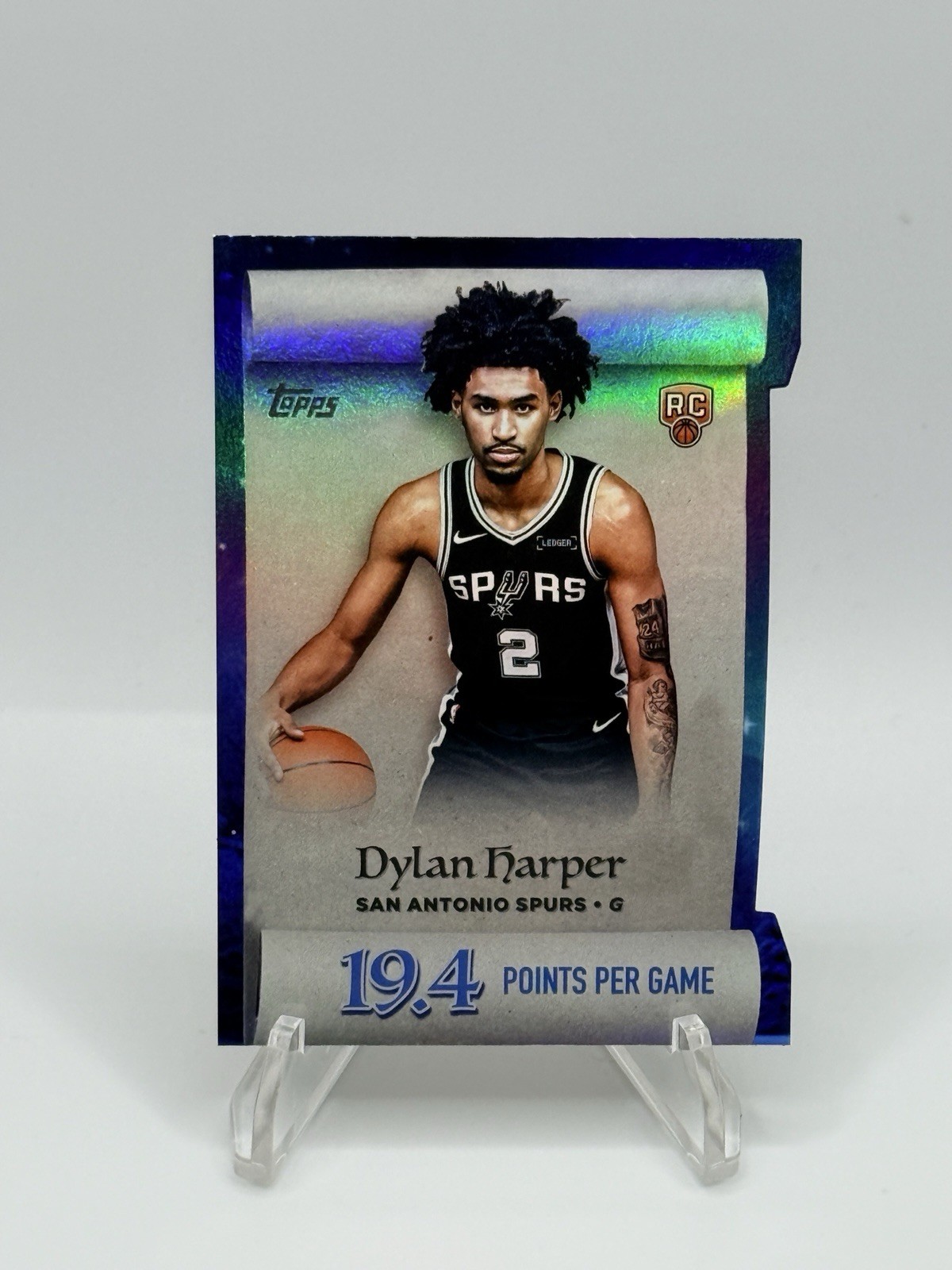 2025-26 Topps Holiday  Dylan Harper Rookie RC Making The Nice List #ML-2