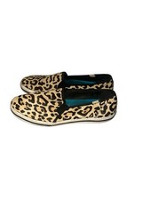 Kate Spade Keds Double Decker Leopard Print Slip On Sneaker Shoe Womens Size 11