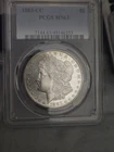 1883-CC Morgan Silver Dollar $1 PCGS MS63