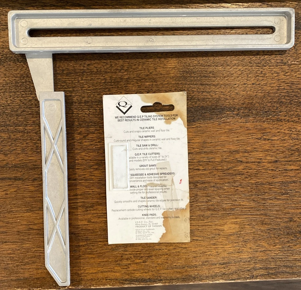 QEP 20” Tile Cutter 10552 • Titanium Coated Tungsten Carbide 7/8” Cutting Wheel - Image 3 of 4