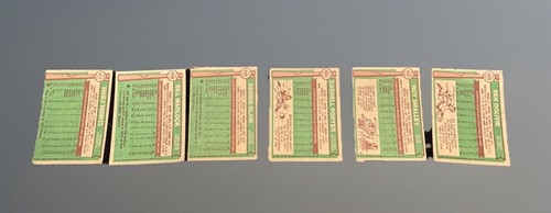 1976 Topps Baseball Lot Of 6 #617 #640 #642 #645 #657 #659 - Picture 3 of 3