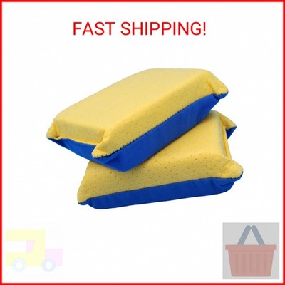 Sponge - Window Cleaner Tool for Car Windshield, Mirrors, Glass - Non-Scratch, S