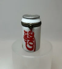 Diet Coke Coca-Cola Can Porcelain Hinged Trinket Box PHB Midwest of Cannon Falls