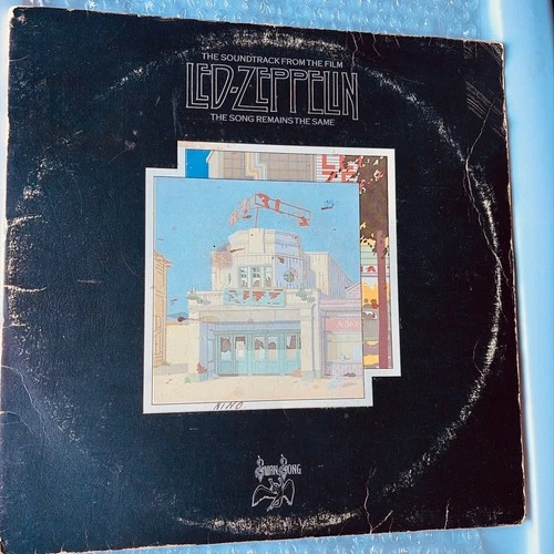 Led Zeppelin – The Song Remains The Same 2LP Record 1976 Swan Song Rock NM/VG