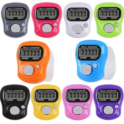 WEIMELTOY Tally Counter 10pc Electronic Finger Digtal 10 colors