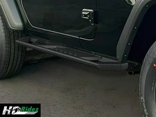 APS Black Steel SR1 Off-road Board Fit 18-25 Jeep Wrangler JL 2Dr