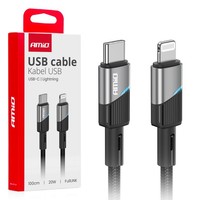 Usb-C-Ladekabel - Iphone Lightning 20W 100Cm AMIO-03928