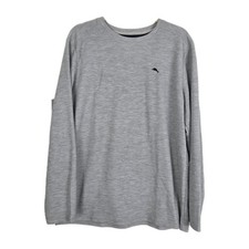 Mens Tommy Bahama Longsleeve Waffle Knit Crewneck Sz L Thermal Long Sleeve Casua