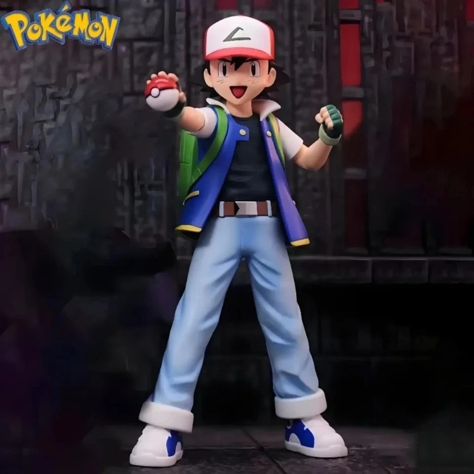 Figurine personnage Pokémon Sacha 13cm idée cadeau pour fan de l'anime