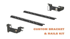 Curt 5th Wheel 25K Base Rails & Brackets Kit for Silverado Sierra 1500