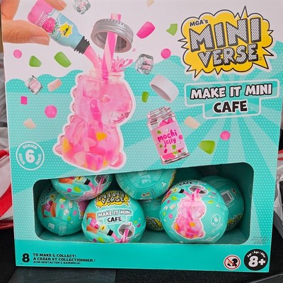 FULL SET OF 8!     HARD TO FIND! MGA's Miniverse Cafe Series 6 WAVE 2