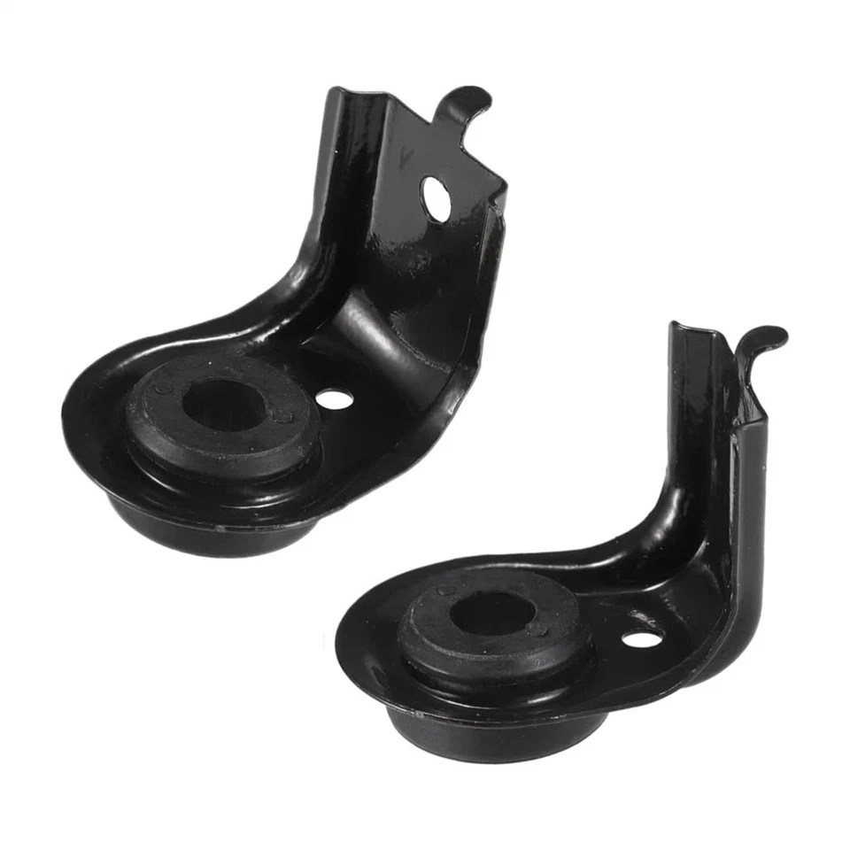 For Honda Civic 2006-11 Fit 2009-13 2Pcs Car Upper Radiator Bracket With Cushion - Image 2 of 4