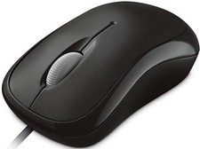 Microsoft Basic Optical Mouse Wired USB Black
