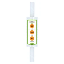 4 Rolls 20 in  x 1000 ft Clear Extended Core Pallet Stretch Wrap 80 Gauge