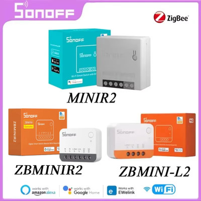 SONOFF MINI R2 / ZBMINIR2 / ZBMINI-L2 Voice Control MINI Switch Zigbee / WiFi Sm