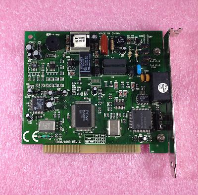 BEHAVIOR TECH FAX MODEM CARD 1898 - INTERNAL 8-BIT ISA 33.6k V.34bis - E5X1898