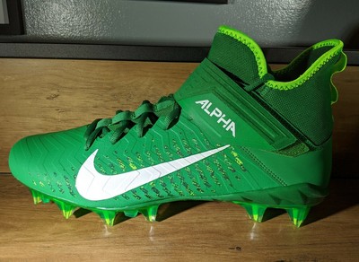 neon green nike football cleats