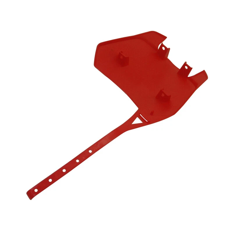 Placa de matrícula delantera roja para Honda CRF110F 2013-2018 CRF125F 2014-2018 Foto 3 de 4