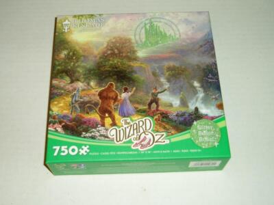 Thomas Kinkade Glitter Edition Puzzle Dorthy Discovers the Emerald City NIB
