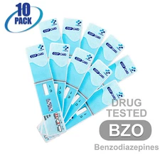 Mintegrity [10pk] Benzodiazepines (BZO) Dip Card Urine Drug Test #MI-WDBZ-114