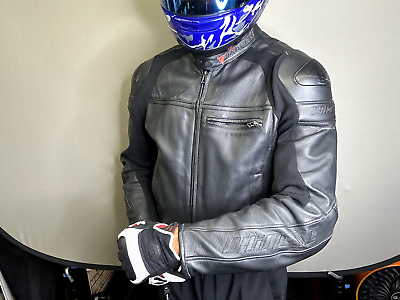 Dainese Sports Motorcycle Jacket Leather Newsan Black Size Dainese Sports Motorcycle Jacket Leather Newsan Black Size
