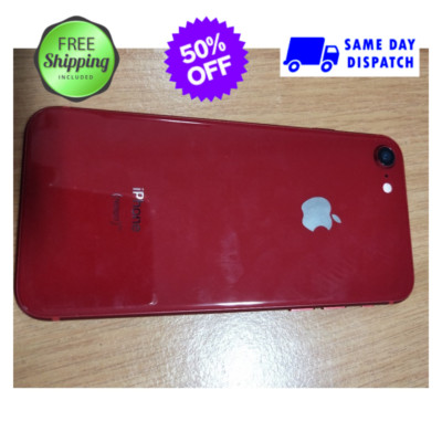 Apple iPhone 8 64GB 128GB 256GB CDMA/GSM Unlocked Red Silver iOS 4G 