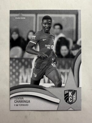 #ad Temwa Chawinga 2024 Kansas City Current #7 Parkside Stars of the NWSL Card Bamp;W $1.85