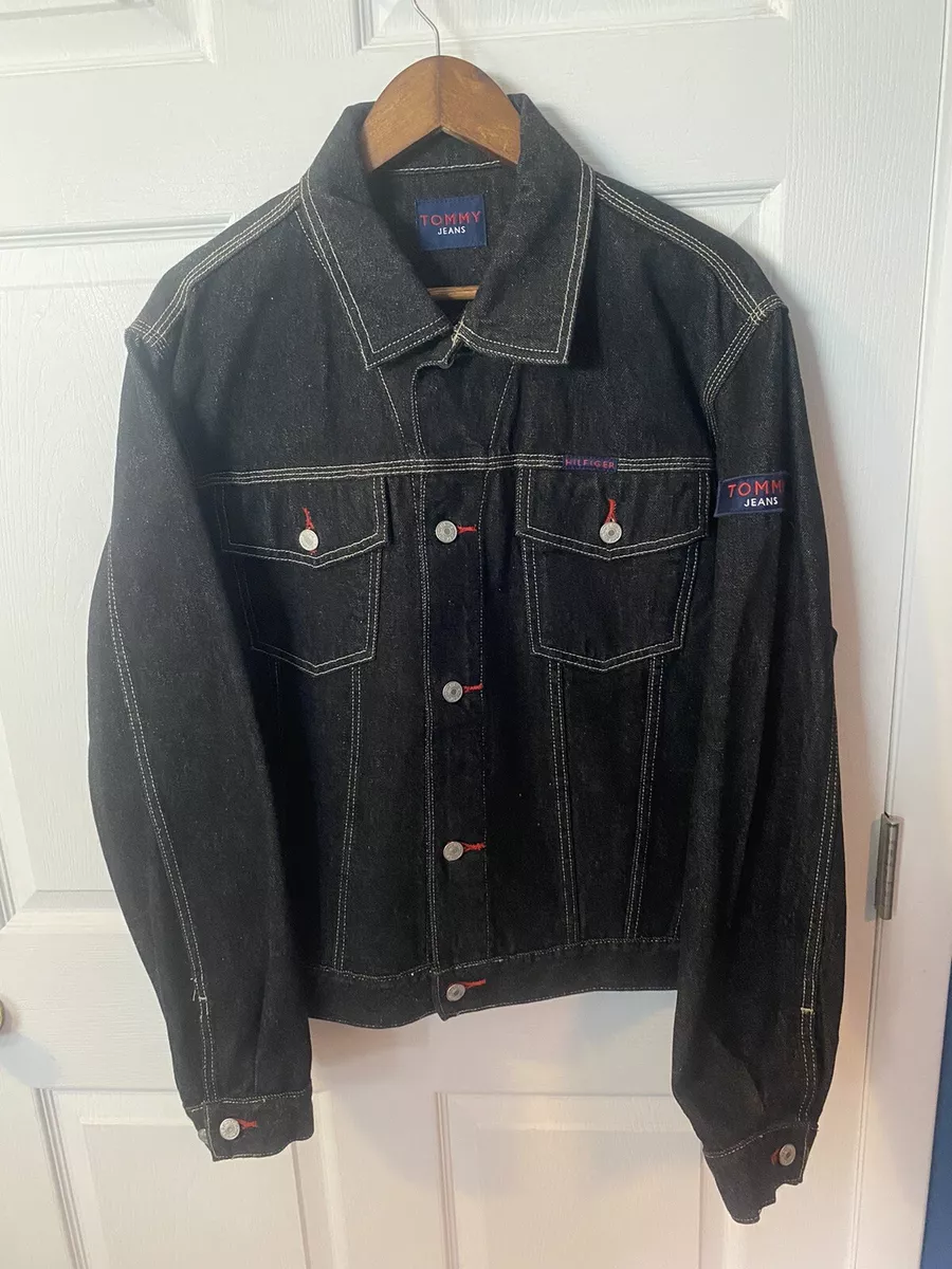 Tommy jeans top black jacket