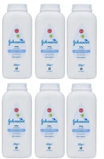 Johnson's Talcum Baby Powder Original Scent 200g/7oz-FREE SHIPPING-PACK OF 6