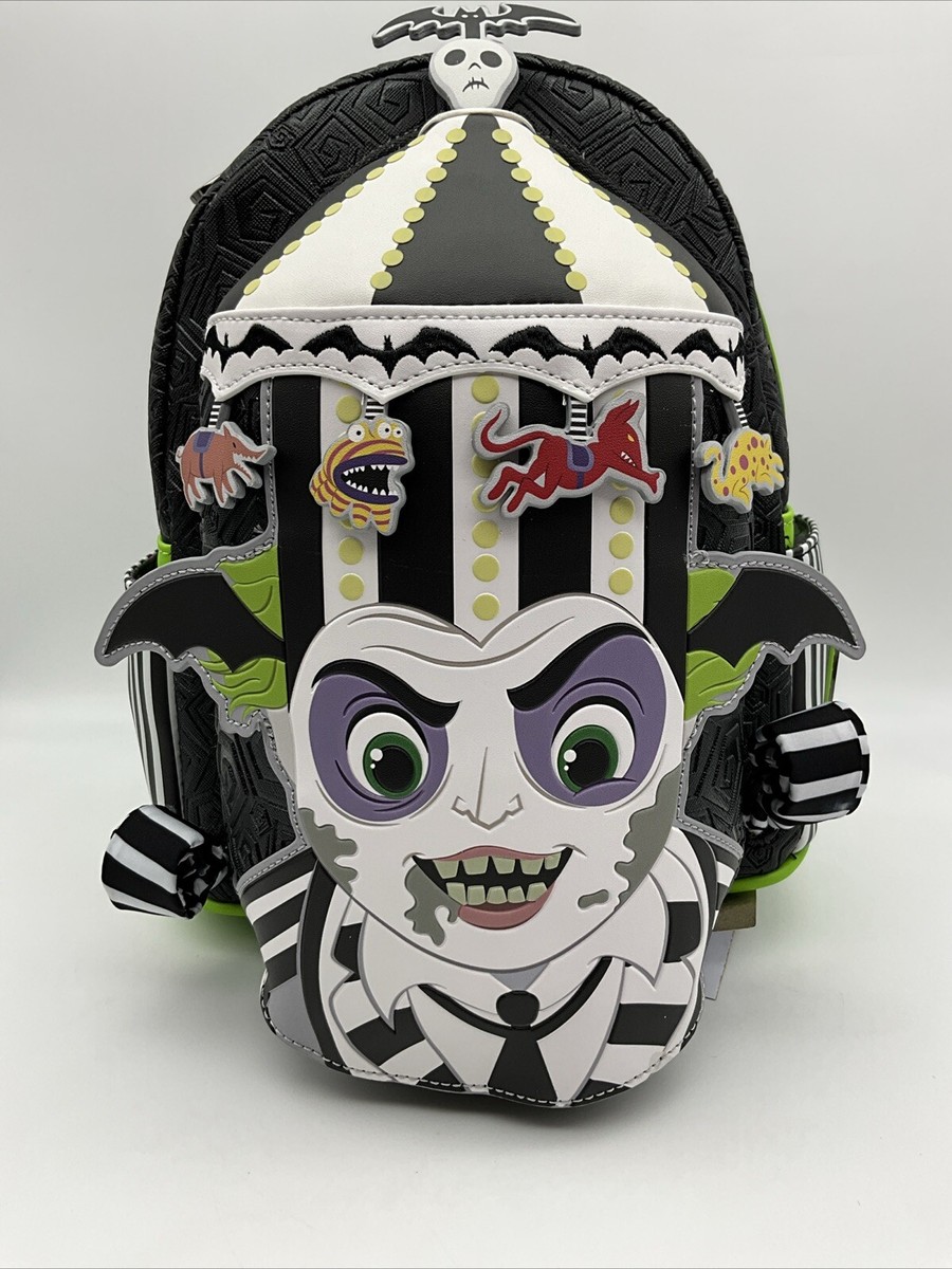 Beetlejuice Loungefly Carousel Hat Light Up Cosplay Mini  display picture 1