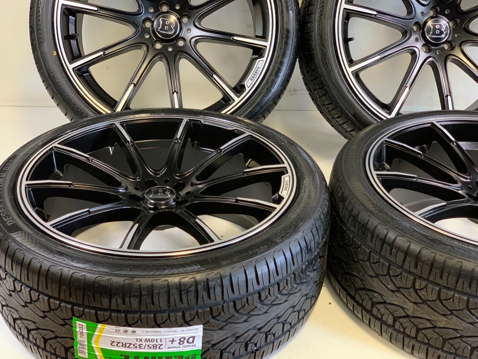 22" CLASS AMG STYLE WHEELS RIMS FITS MERCEDES 5X112 400 500 GL ML 5X112 BRABUS