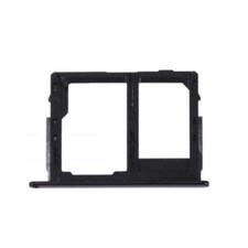 For Samsung Galaxy J3 J330 2017 Replacement Dual Sim Card Tray Black UK Stock