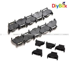 5/10/20PCS CR2032 Cell Button Li-ion Battery Holder Sockets Case Black Plastic